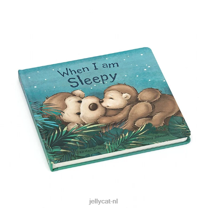 Jellycat Als ik slaperig ben veelkleurig boek NJJ68728 boek