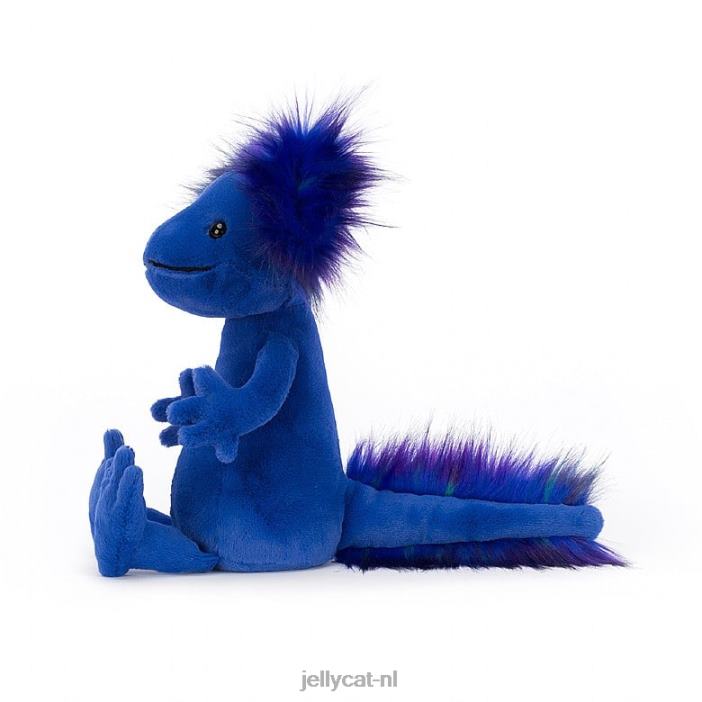 Jellycat Andie axolotl blauw NJJ68123 speelgoed-