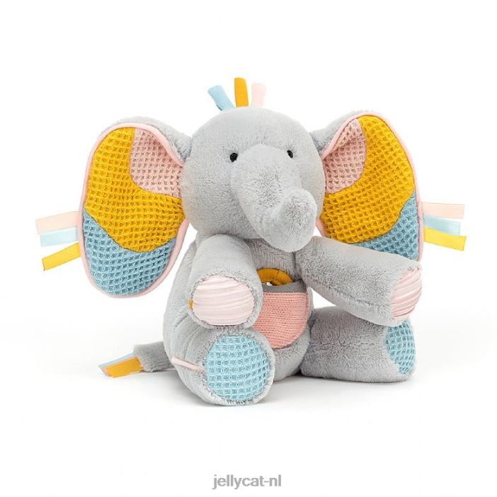 Jellycat Kiekeboe Elly activiteitenspeeltje blauw NJJ68713 speelgoed-