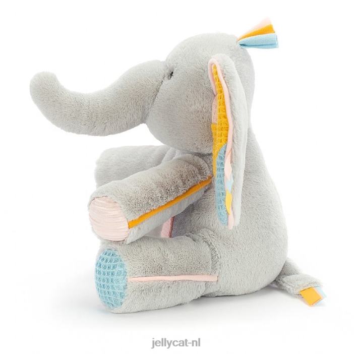 Jellycat Kiekeboe Elly activiteitenspeeltje blauw NJJ68713 speelgoed-