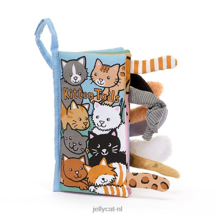 Jellycat Kittenstaarten activiteitenboekje meerkleurig NJJ68739 boek