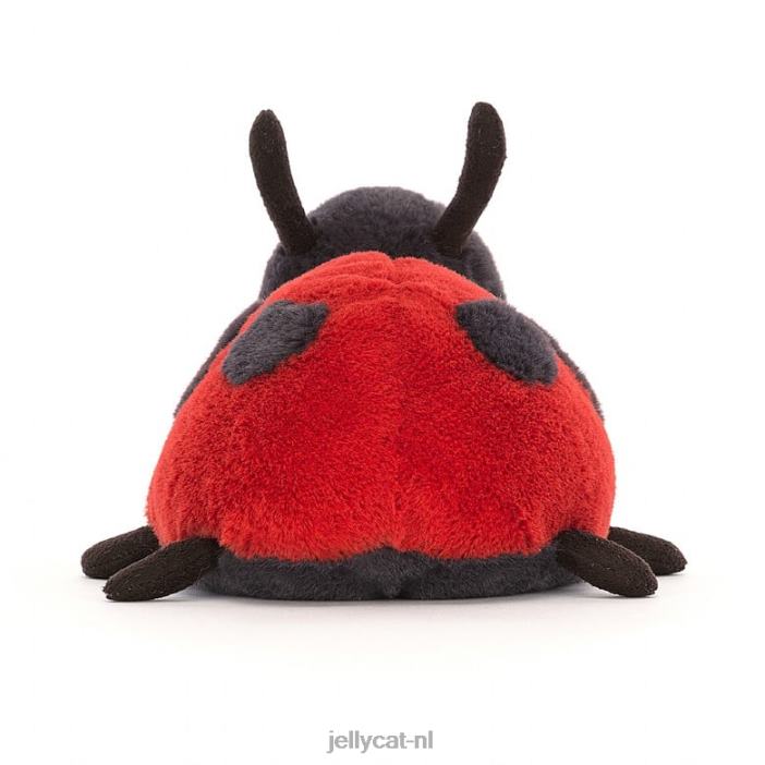 Jellycat Layla lieveheersbeestje rood NJJ68129 speelgoed-