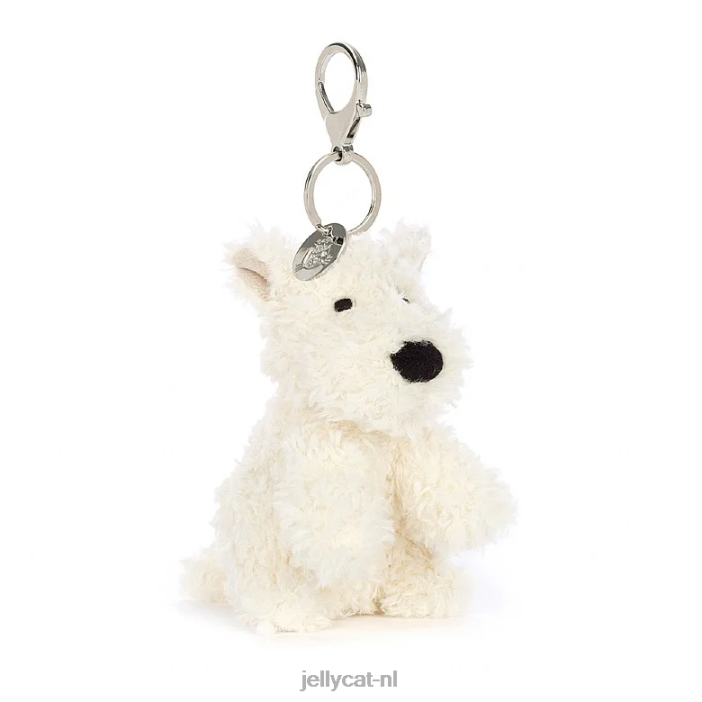 Jellycat Munro Scottie hondentas charme crème NJJ68642 accessoire