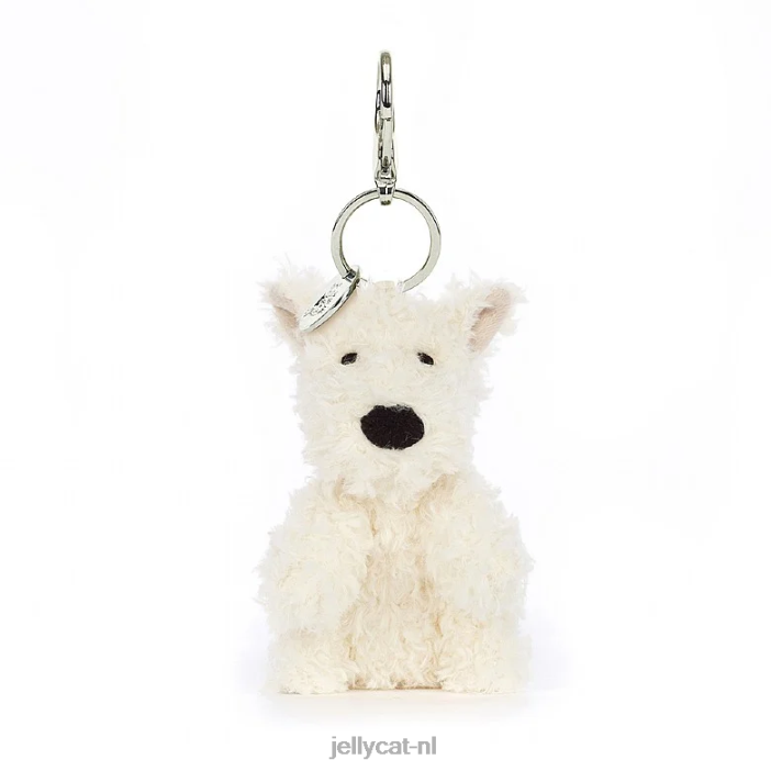 Jellycat Munro Scottie hondentas charme crème NJJ68642 accessoire