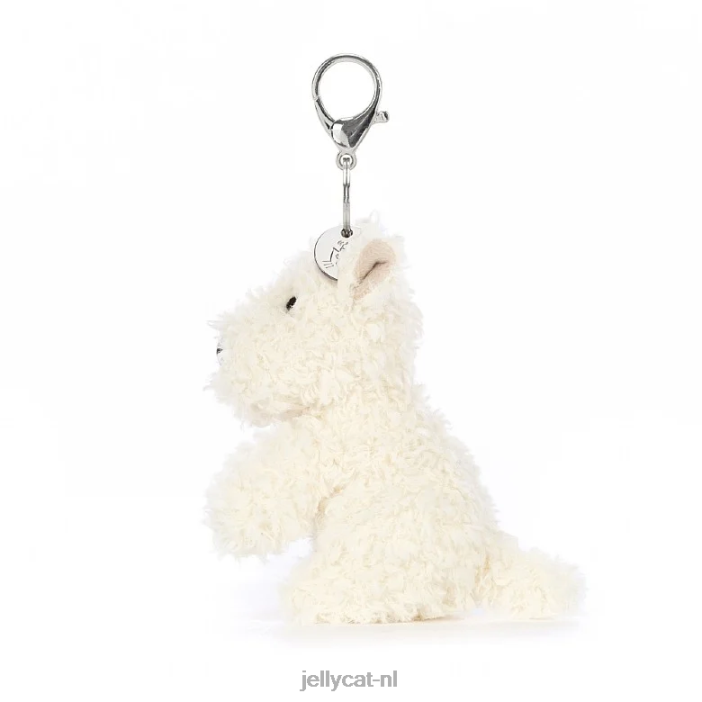 Jellycat Munro Scottie hondentas charme crème NJJ68642 accessoire