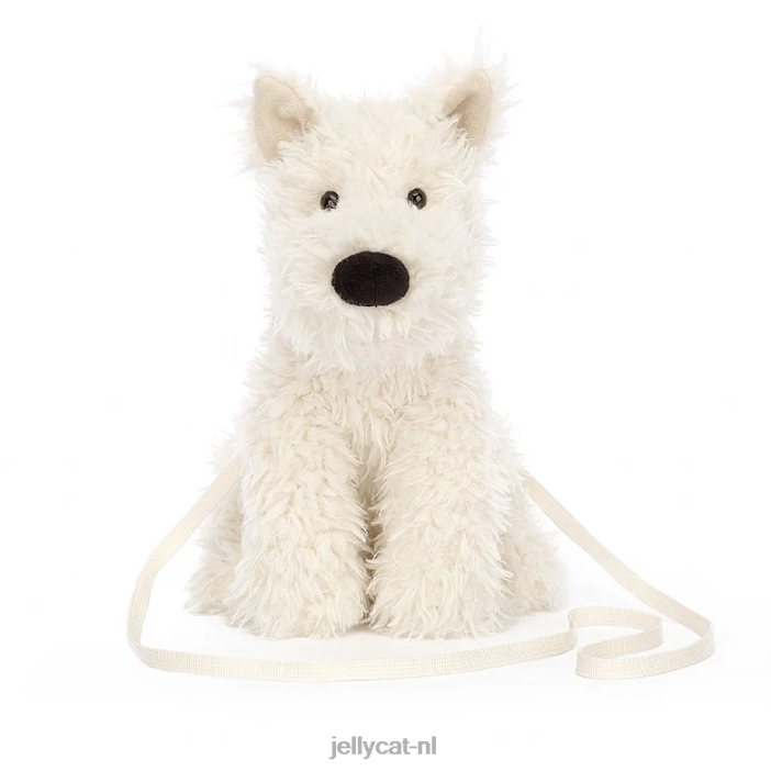 Jellycat Munro Scottie hondentas crème NJJ68679 tas