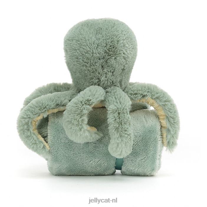 Jellycat Odell Octopus fopspeen abrikoos NJJ68768 speelgoed-