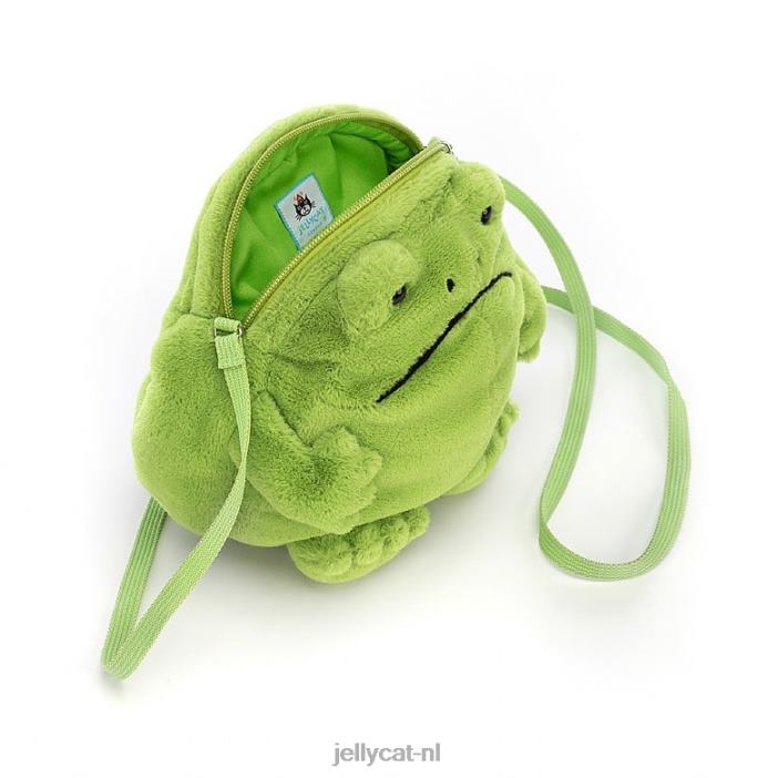 Jellycat Ricky Rain frog tas groen NJJ68118 tas