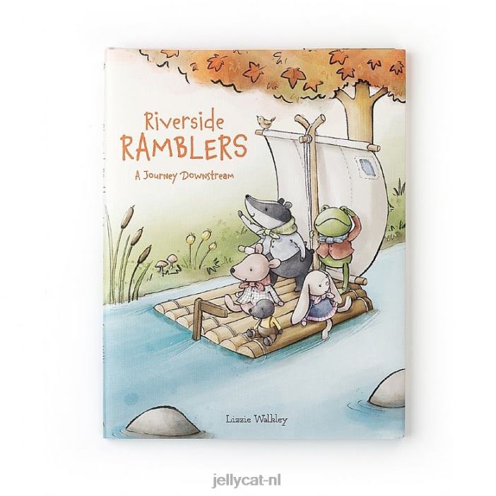 Jellycat Riverside Ramblers boek meerkleurig NJJ68806 boek
