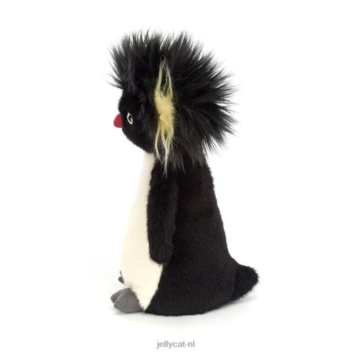 Jellycat Ronnie Rockhopper Penguin zwart en crème NJJ687 speelgoed-