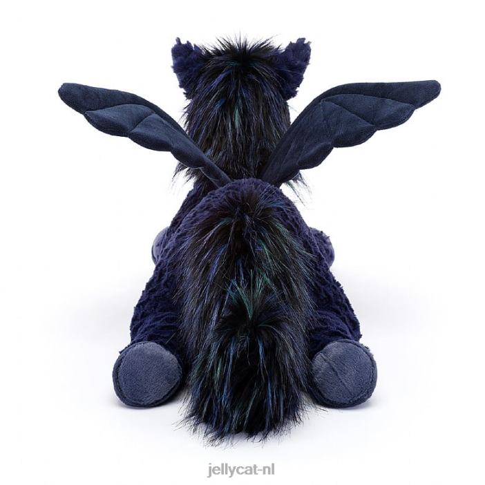 Jellycat Seraphina Pegasus blauw NJJ68439 speelgoed-