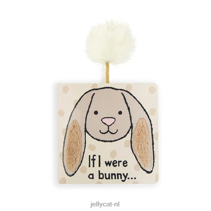 Jellycat als ik een konijntje was meerkleurig boek NJJ68686 boek