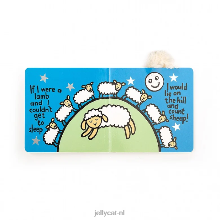 Jellycat als ik een lam was veelkleurig boek NJJ68763 boek