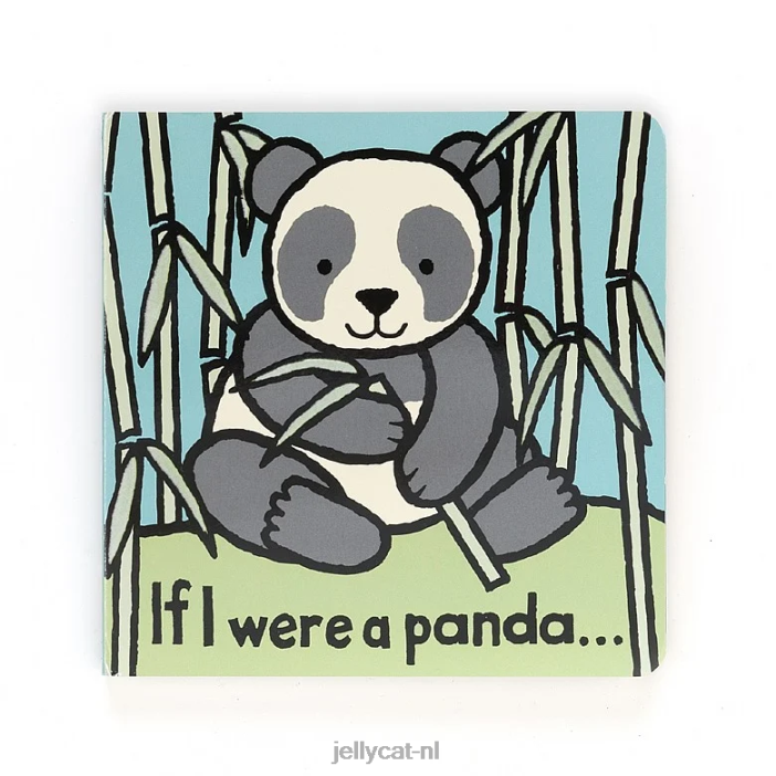 Jellycat als ik een panda was meerkleurig boek NJJ68777 boek
