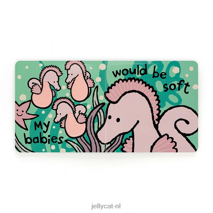 Jellycat als ik een zeepaardje was boek en sienna zeepaardje zilver NJJ68762 boek