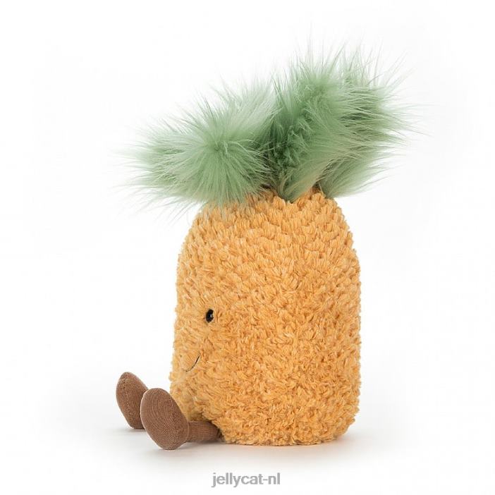 Jellycat amusant ananasgeel NJJ68600 speelgoed-