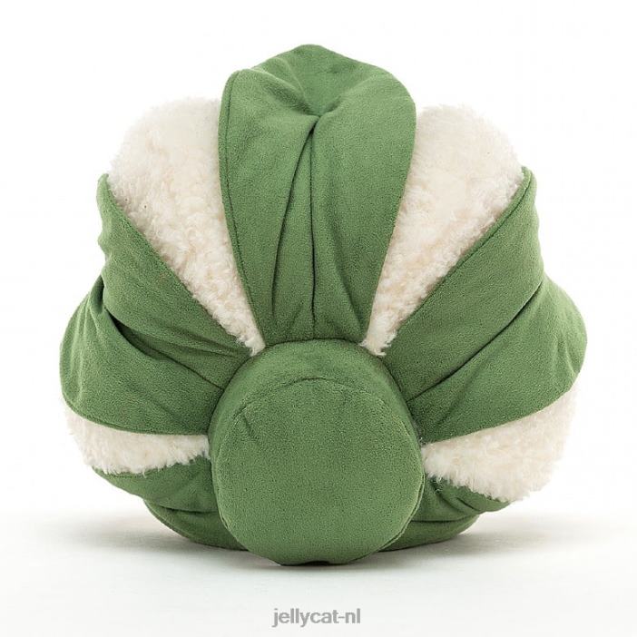 Jellycat amusant bloemkoolwit NJJ68599 speelgoed-