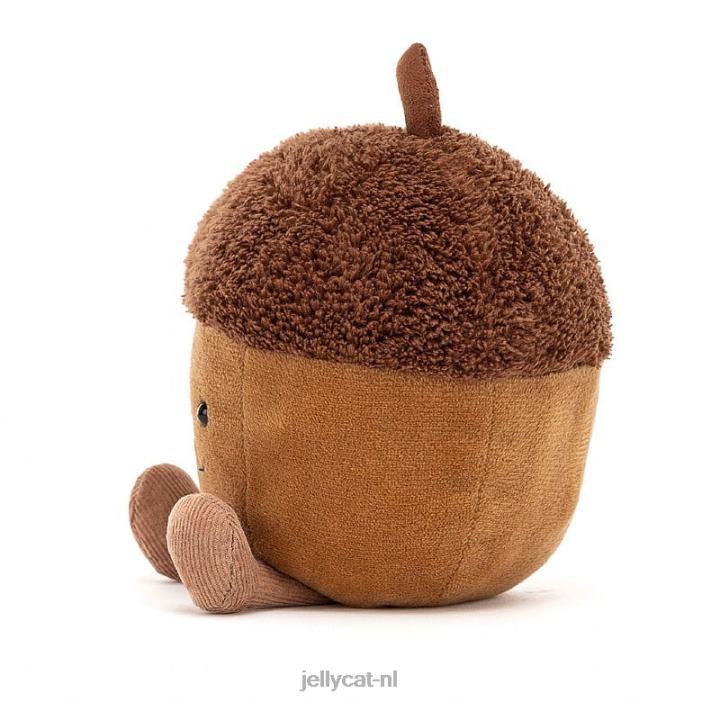Jellycat amusant eikelbruin NJJ68575 speelgoed-