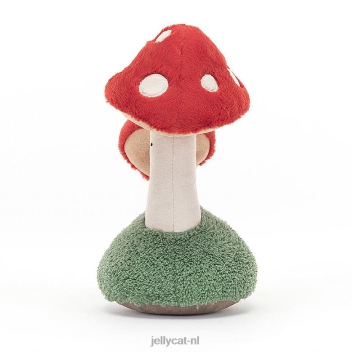 Jellycat amusant paar paddenstoeltjes veelkleurig NJJ68604 speelgoed-