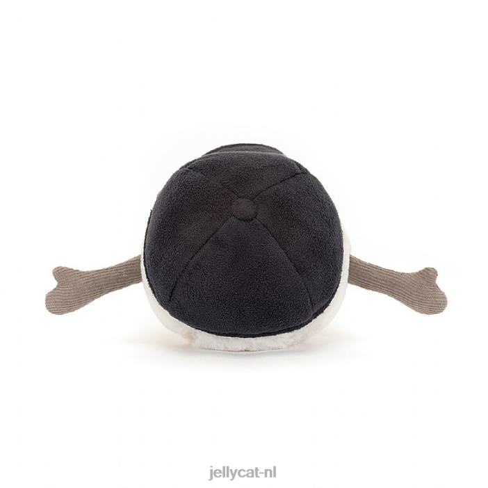 Jellycat amusant sporthonkbal wit NJJ6876 speelgoed-