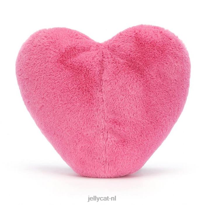 Jellycat amusant warm hart roze NJJ6822 speelgoed-