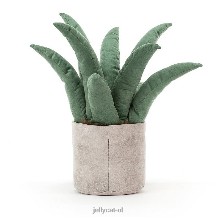 Jellycat amusante aloë vera veelkleurig NJJ68419 speelgoed-