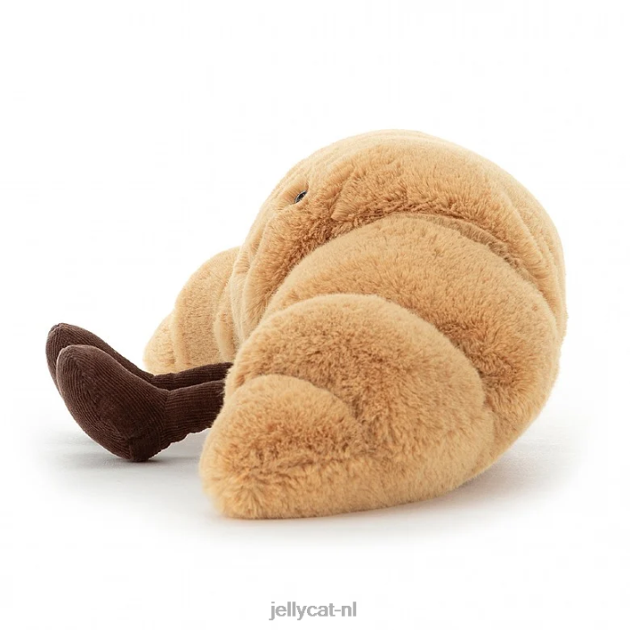 Jellycat amusante croissant beige NJJ68527 speelgoed-