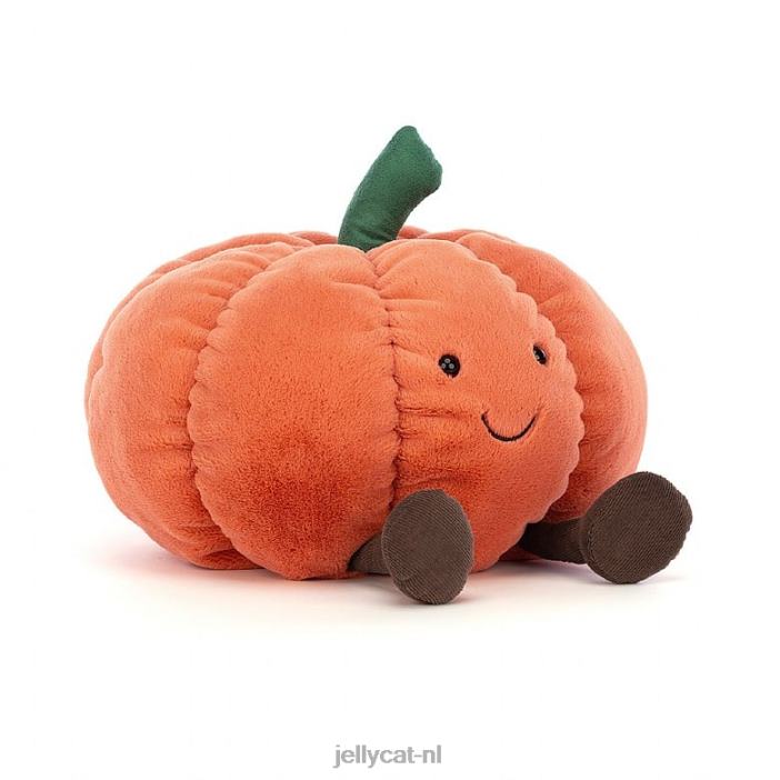 Jellycat amusante pompoen oranje NJJ68211 speelgoed-