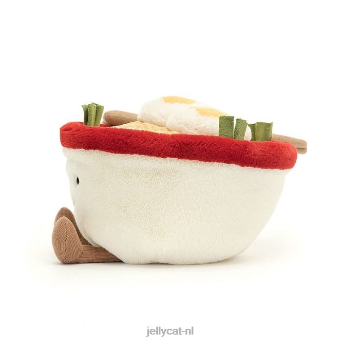 Jellycat amusante ramen meerkleurig NJJ6849 speelgoed-