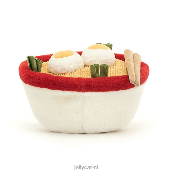 Jellycat amusante ramen meerkleurig NJJ6849 speelgoed-
