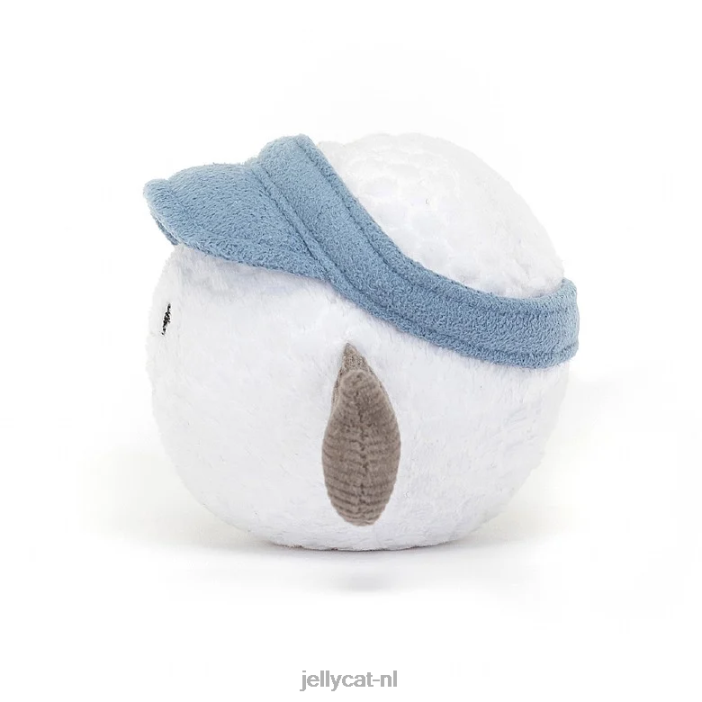 Jellycat amusante sportgolfbalcrème NJJ6847 speelgoed-
