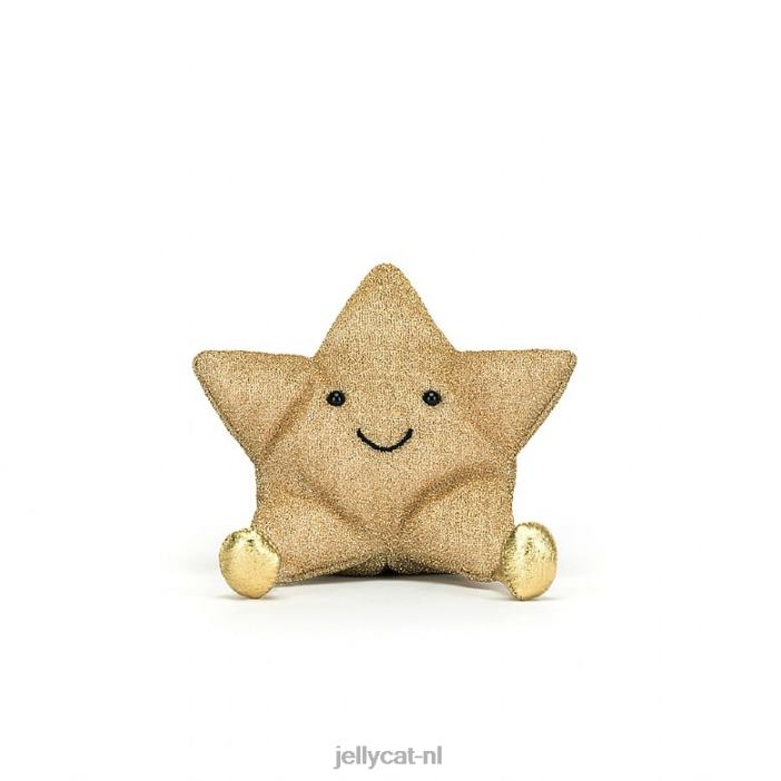 Jellycat amusante ster geel NJJ6864 speelgoed-