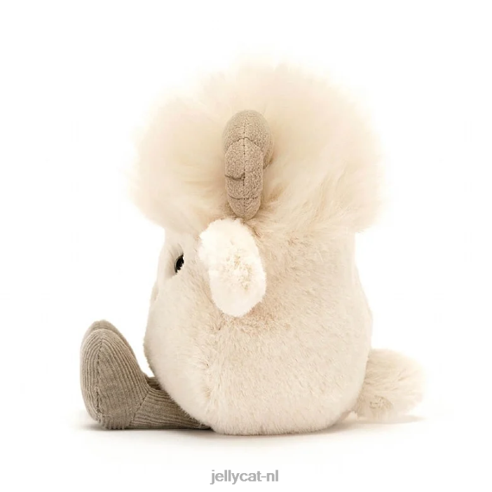 Jellycat amuseabean hoogland koe bruin NJJ6882 speelgoed-