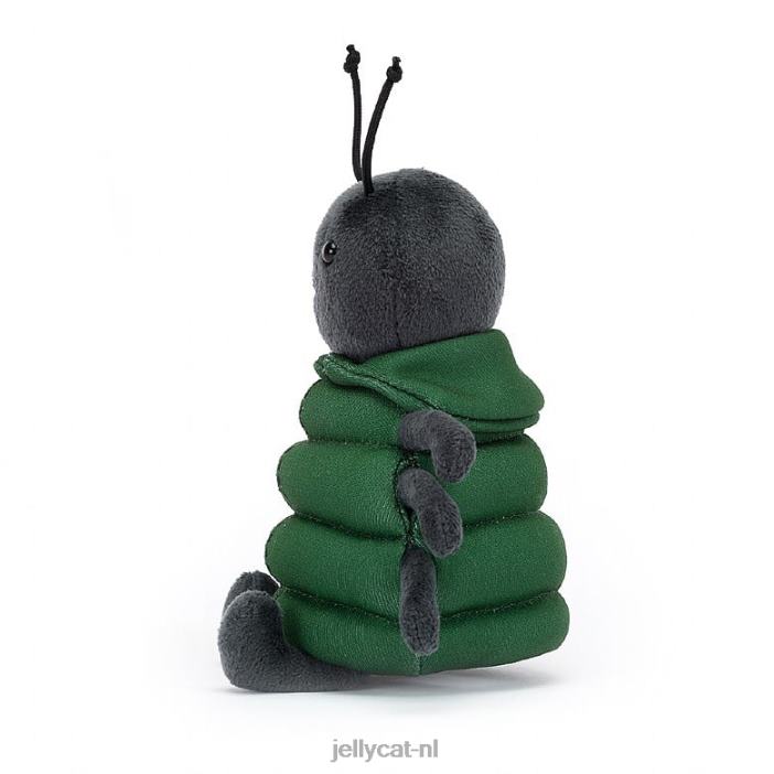 Jellycat anoraknid spin zwart NJJ68377 speelgoed-