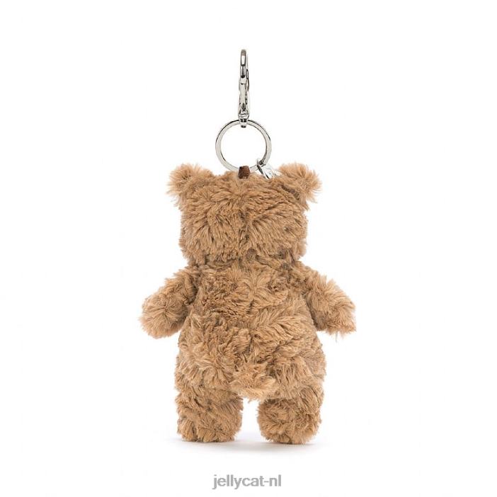 Jellycat bartholomew beer tas bedel bruin NJJ6815 accessoire