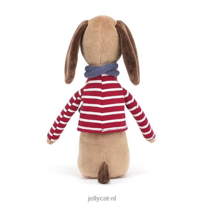 Jellycat beatnik buddy worsthond bruin NJJ68181 speelgoed-