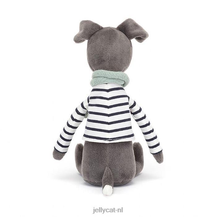 Jellycat beatnik buddy worsthond bruin NJJ68181 speelgoed-