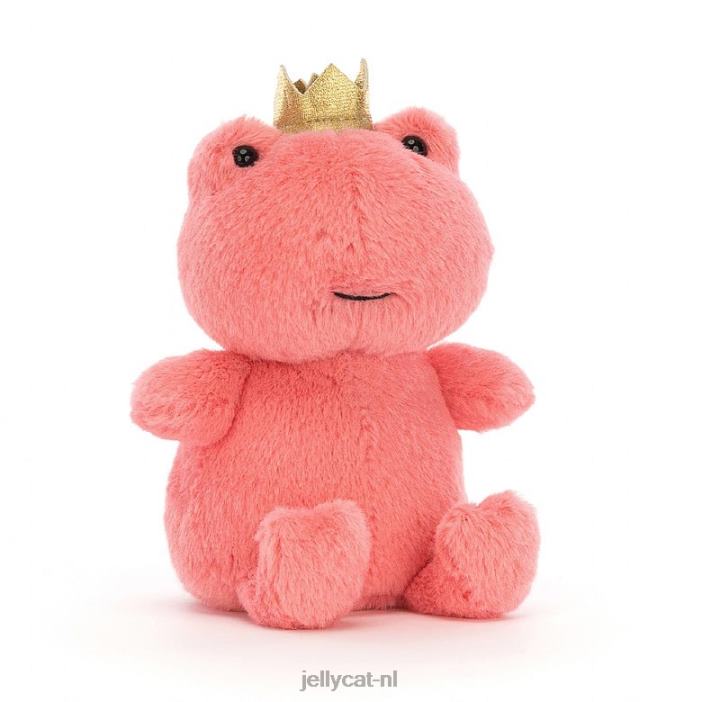 Jellycat bekroning onheilspellende kikker roze NJJ6837 speelgoed-