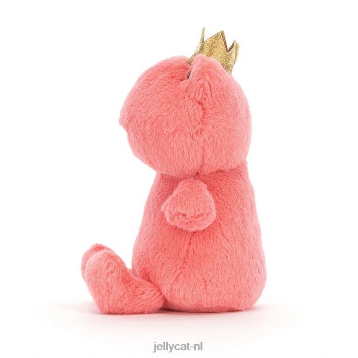 Jellycat bekroning onheilspellende kikker roze NJJ6837 speelgoed-