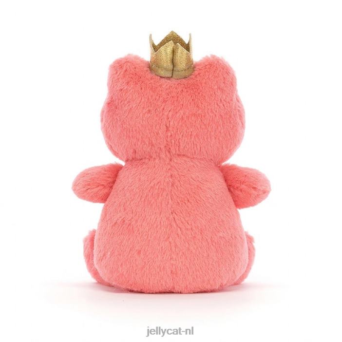 Jellycat bekroning onheilspellende kikker roze NJJ6837 speelgoed-