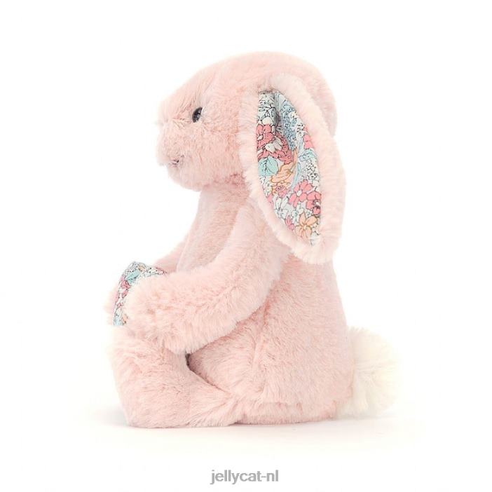 Jellycat bloesem hart blozen konijntje perzik NJJ68337 speelgoed-