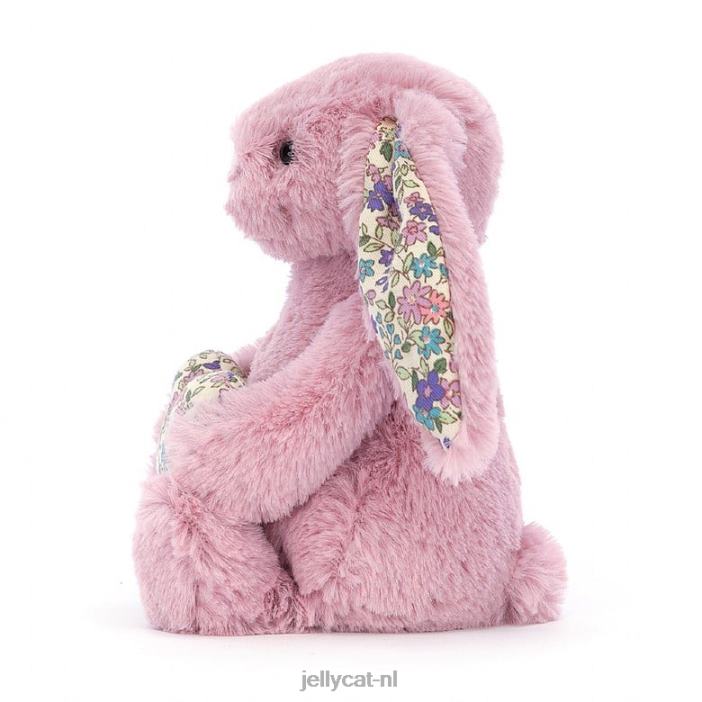 Jellycat bloesem hart blozen konijntje perzik NJJ68337 speelgoed-