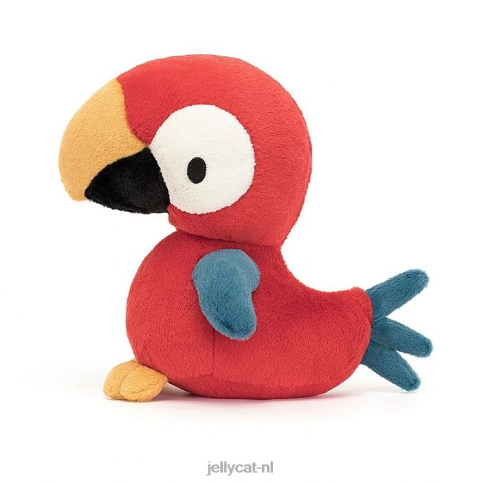 Jellycat bodacious snaveltoekan zwart en wit NJJ68275 speelgoed-