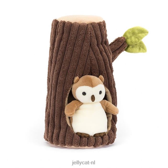 Jellycat bosfauna draagt ​​bruin NJJ68308 speelgoed-