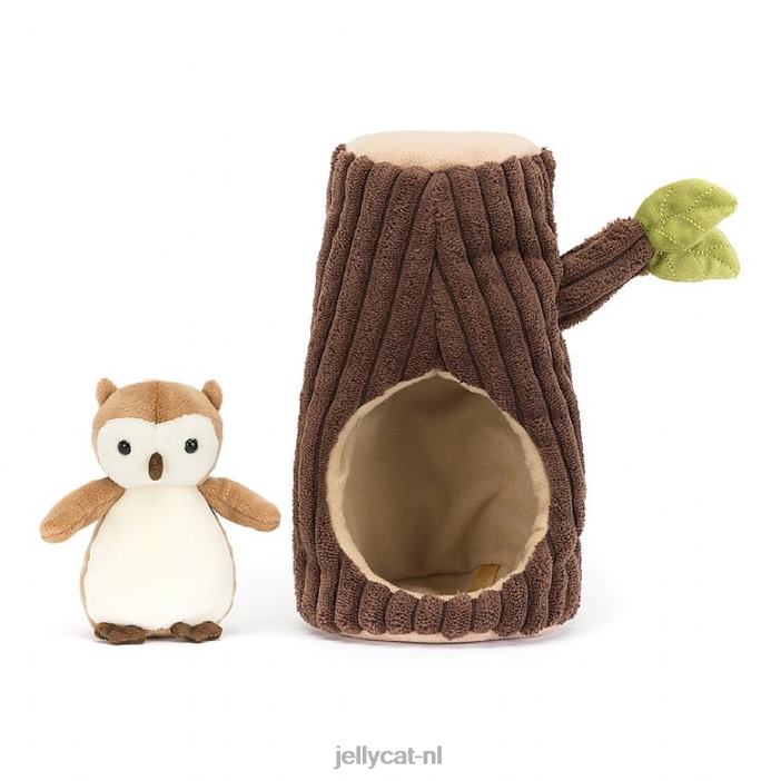 Jellycat bosfauna kikker groen NJJ68143 speelgoed-