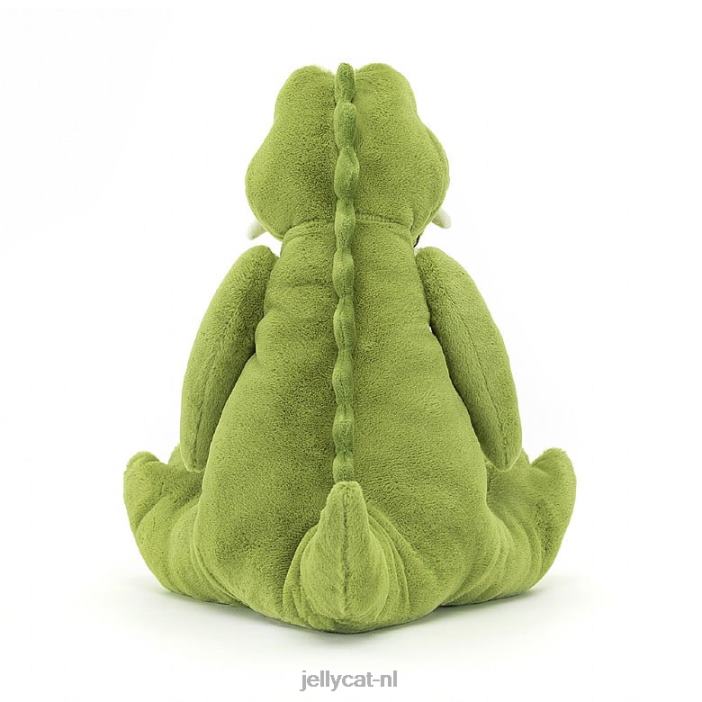 Jellycat bryno dino groen NJJ68510 speelgoed-