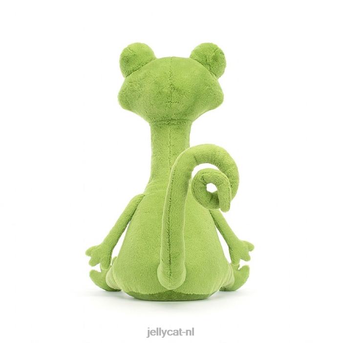 Jellycat caractacus kameleongroen NJJ68518 speelgoed-
