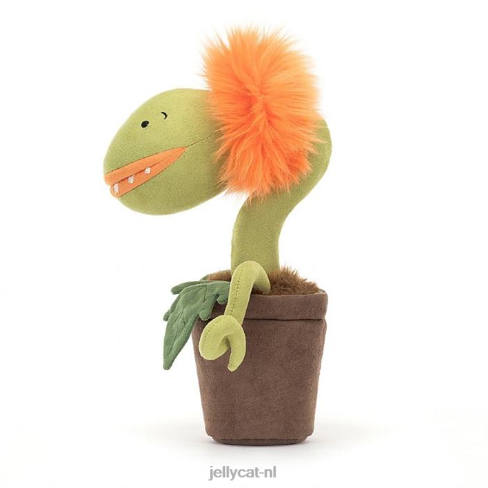 Jellycat carniflore tammie oranje NJJ68406 speelgoed-