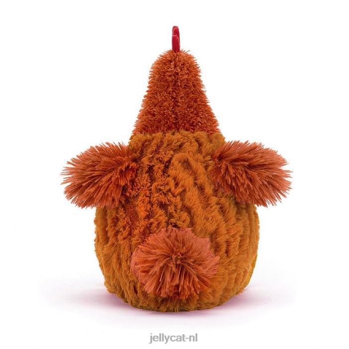 Jellycat cecile kip bruin NJJ6836 speelgoed-