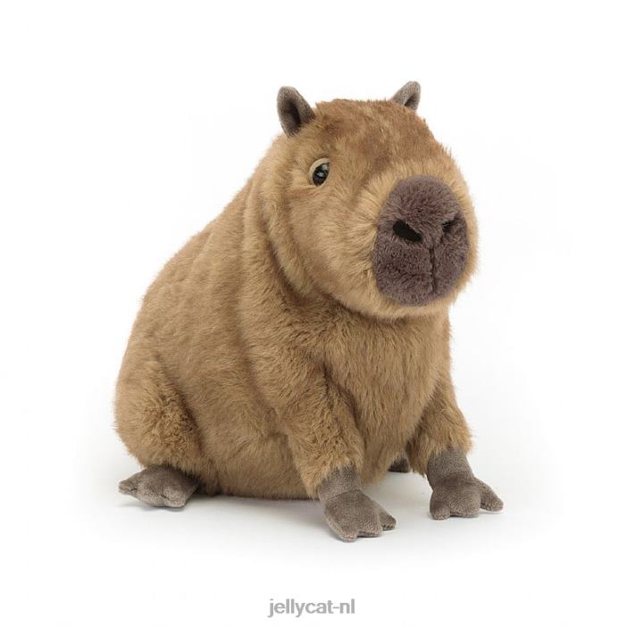 Jellycat clyde capibara bruin NJJ68678 speelgoed-